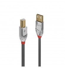 LINDY USB 2.0 Type A/B Cromo Line Cable M/M 7.5m