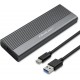 Enclosure for SSD M.2 drive,SATA,NGFF,USB C