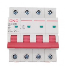 CNC Automatic Switch, 4P, 25A, Class C, 6kA