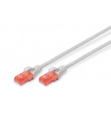 DIGITUS CAT 6 U/UTP Patch Cable - LSZH, 0.25m, blue