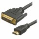 DVI CABLE DVI-HDMI 2M