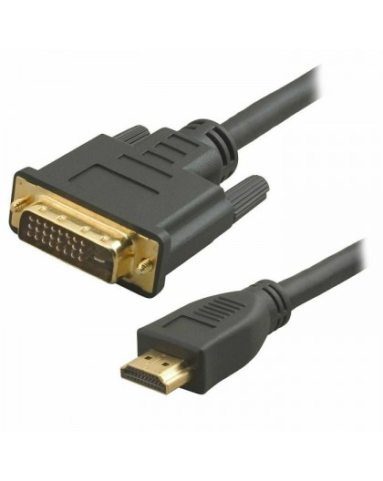 DVI CABLE DVI-HDMI 2M