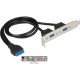 Delock 2 USB 3.0 prievadai (84836)