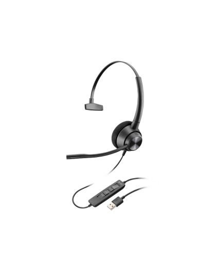 HP Poly Headset EncorePro 310 Monaural USB-A