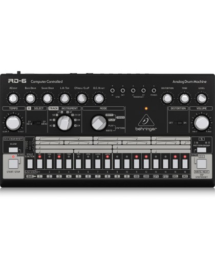 Behringer RD-6-BK rhythm & drum machine
