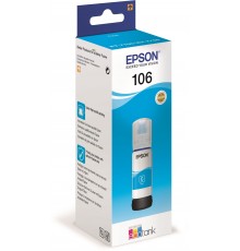 Epson 106 EcoTank - чернилосодержатель, синий