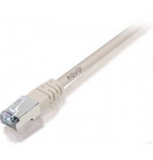 Equip Cat6A S/FTP Patch Cable 2xRJ45 20.00m gray LSZH Polybe