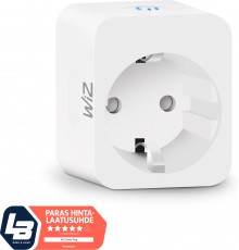 WiZ Plug remote-controlled socket, indoor use, white, Wi-Fi