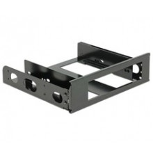 Delock 3½ Mounting Frame Aluminum Black