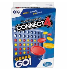 HASBRO GAMING „Grab&Go“ kelioninis žaidimas „Connect 4“