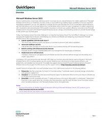 Microsoft Windows Server Hpe Rok OEM 2022 4-core DC Add Lic