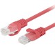 Patchcord cat.6 1.0M UTP black