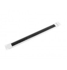 19'' Rack Brush Panel 1U black