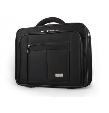 NATEC Boxer notebook case 39.6 cm (15.6") Briefcase Black