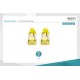 DIGITUS CAT 6A S/FTP Patch Cable, 1m, yellow