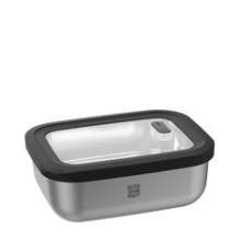 Rectangular stainless steel container 2.6 L Gefu Provido G-12776