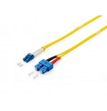 Equip LWL Patchkabel LC-SC 10.00m Singlemode Duplex OS2 ge Poly