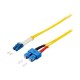 Equip LWL Patch Cable LC-SC 10.00m Singlemode Duplex OS2 ge Poly