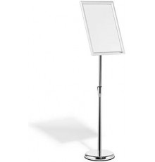DURABLE Information Stand, A3, with aluminum frame and folding edges