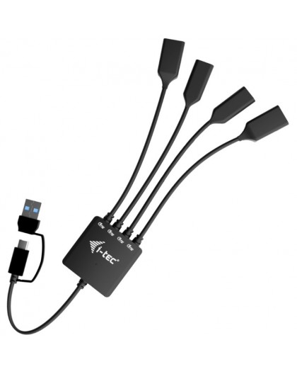 USB-C/A Cable 4HU B 2xUSB-C 2xUSB-A