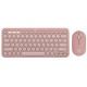 Logitech Pebble 2 Combo for Mac Keyboard and Mouse, Pink