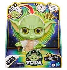 STAR WARS Force and Telling Yoda, interactive figure, 15 cm