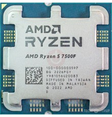 Процессор AMD Ryzen 5 7500F, 3.7 ГГц, AM5
