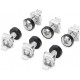 Installation screw M6 50pcs black