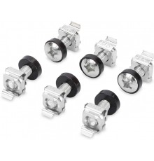 Installation screw M6 50pcs black