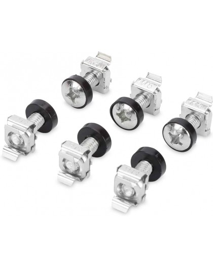 Installation screw M6 50pcs black
