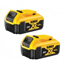 DeWalt DCB184P2-XJ 18V 5Ah Battery Set