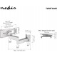 Nedis Wall Mount for Tablets, 7-12", Fully Adjustable