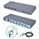 Port replicator USB 3.0 / USB-C Dual