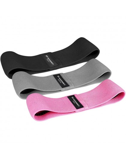 Wozinsky 3x set Exercise Bands Resistance Loop Mini Band, Elasti