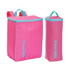 Thermal bag set (backpack + bottle bag) Easy Style assorted, yel