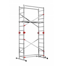 Scaffolding G60 | aluminium | 2x12 steps