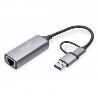 "Assmann" electronic DIGITUS USB3.0 / USB C 3.1–2.5G Ethernet adapter