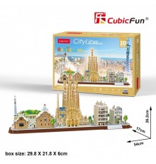 CUBICFUN 3D pusle „Barselona“