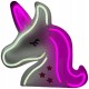 Neon Light Unicorn