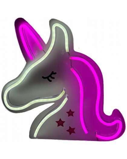 Neon Light Unicorn