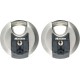 MasterLock Master Lock Pakabināmā 2 disku nerūsējošā tērauda (70 mm) M40E