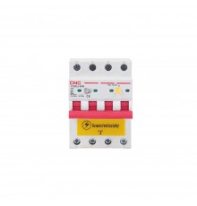 CNC Leakage Relay with Automatic Switch, 4P, 32A, Class C, 30mA, 6kA