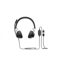 Logitech Zone Wired MSFT Teams - heads