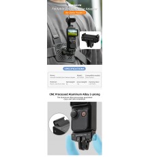 Foldable Quick-Release Adapter Sunnylife for Osmo Pocket 3