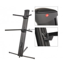V-TONE DELUXE K2 double adjustable keyboard stand