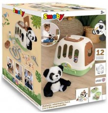 Smoby Child Carrier with Veterinarian Set