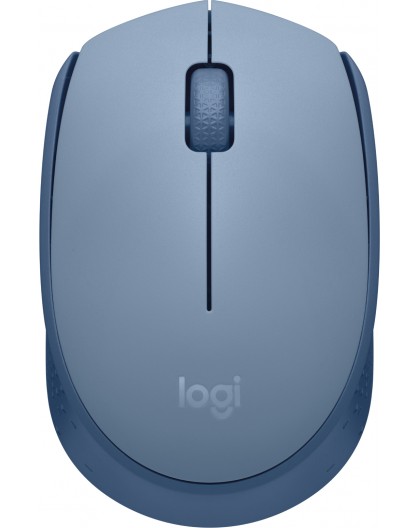 Logitech M171 - wireless mouse, blue-grey