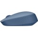 Logitech M171 - wireless mouse, blue-grey