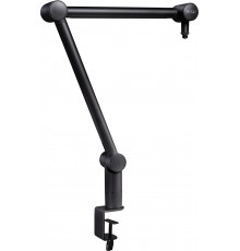 Kisai BA-1 table-mounted microphone stand, black
