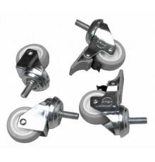 Equip Equip EZW-1 4x wheels for server racks 60mm silver